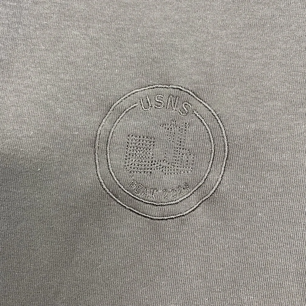 The North Face Sweatshirt Mens Large Taupe Green Double Knit Half Zip Pullover